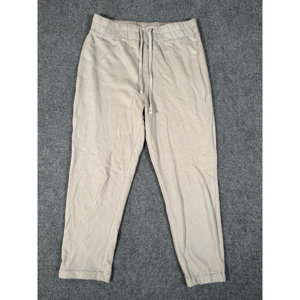 James Perse Sweatpants Jogger Women Medium 2 French Terry Soft Cotton Drawstring